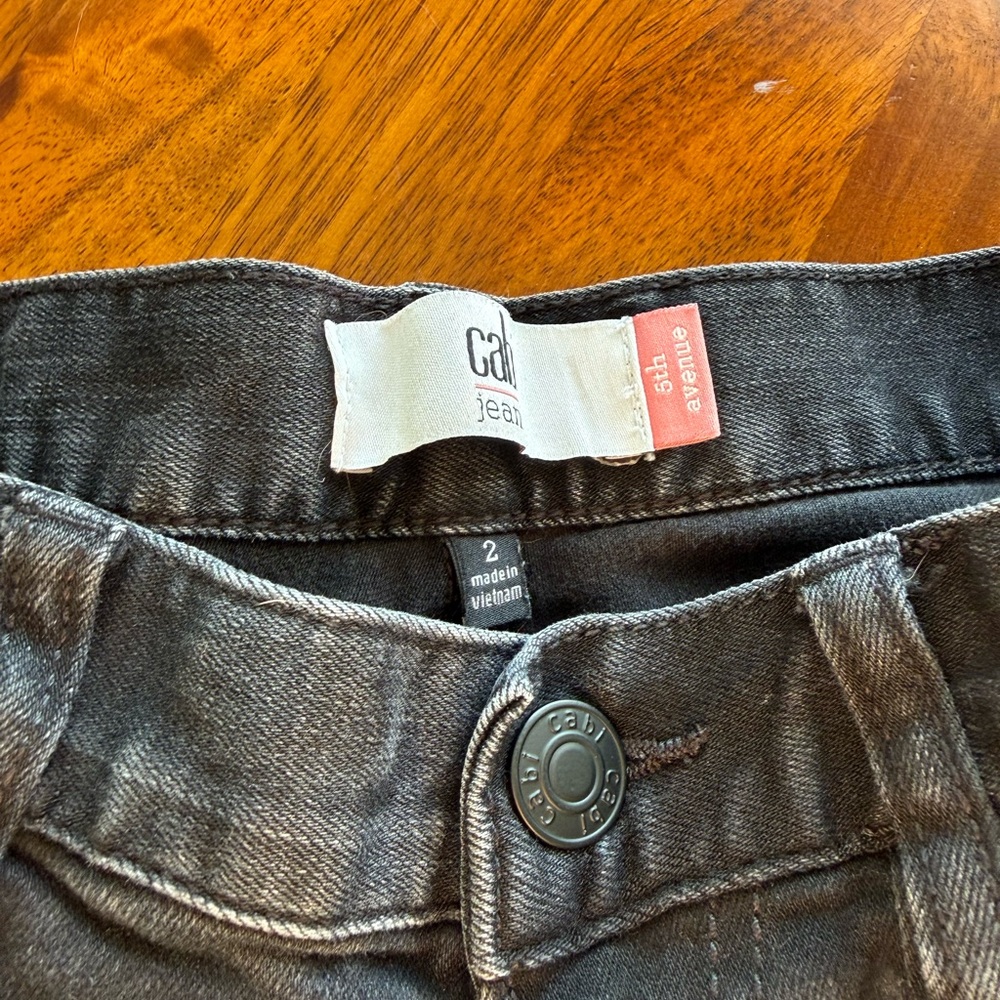 CAbi Women's Black 5th Avenue Jean